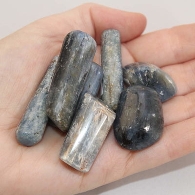 Blue Kyanite Polished