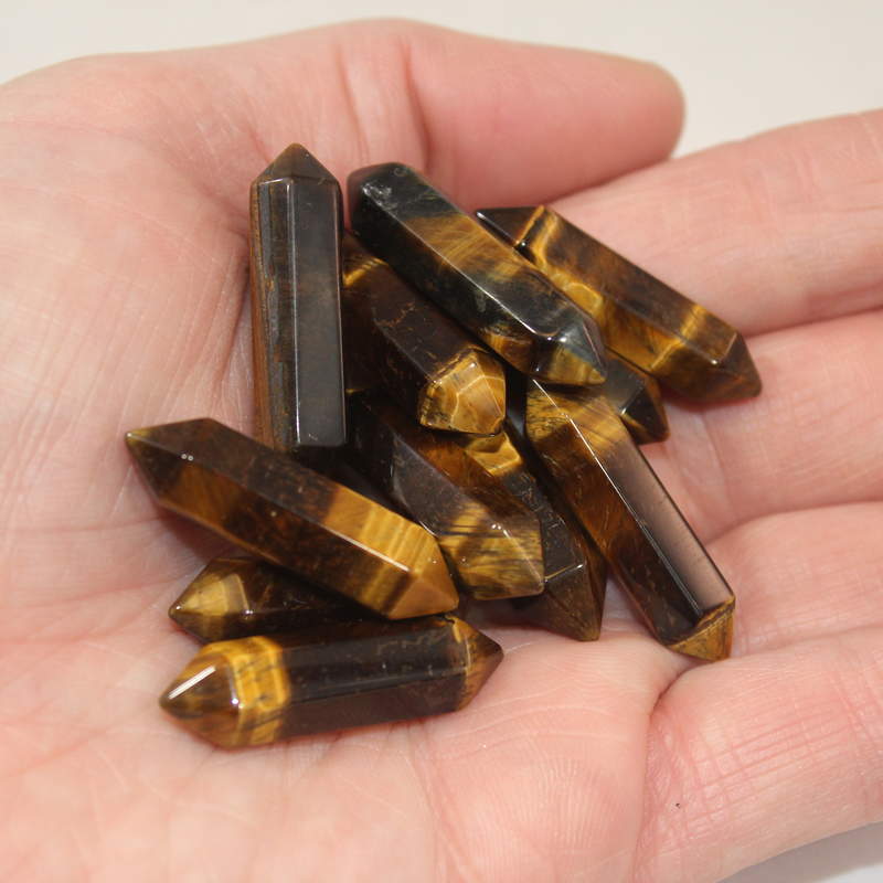 Tiger Eye Mini Double Terminated Point
