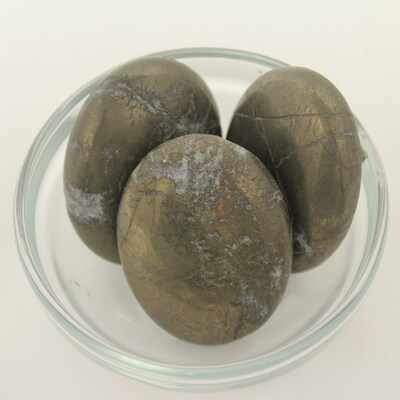 Pyrite Palm Stone