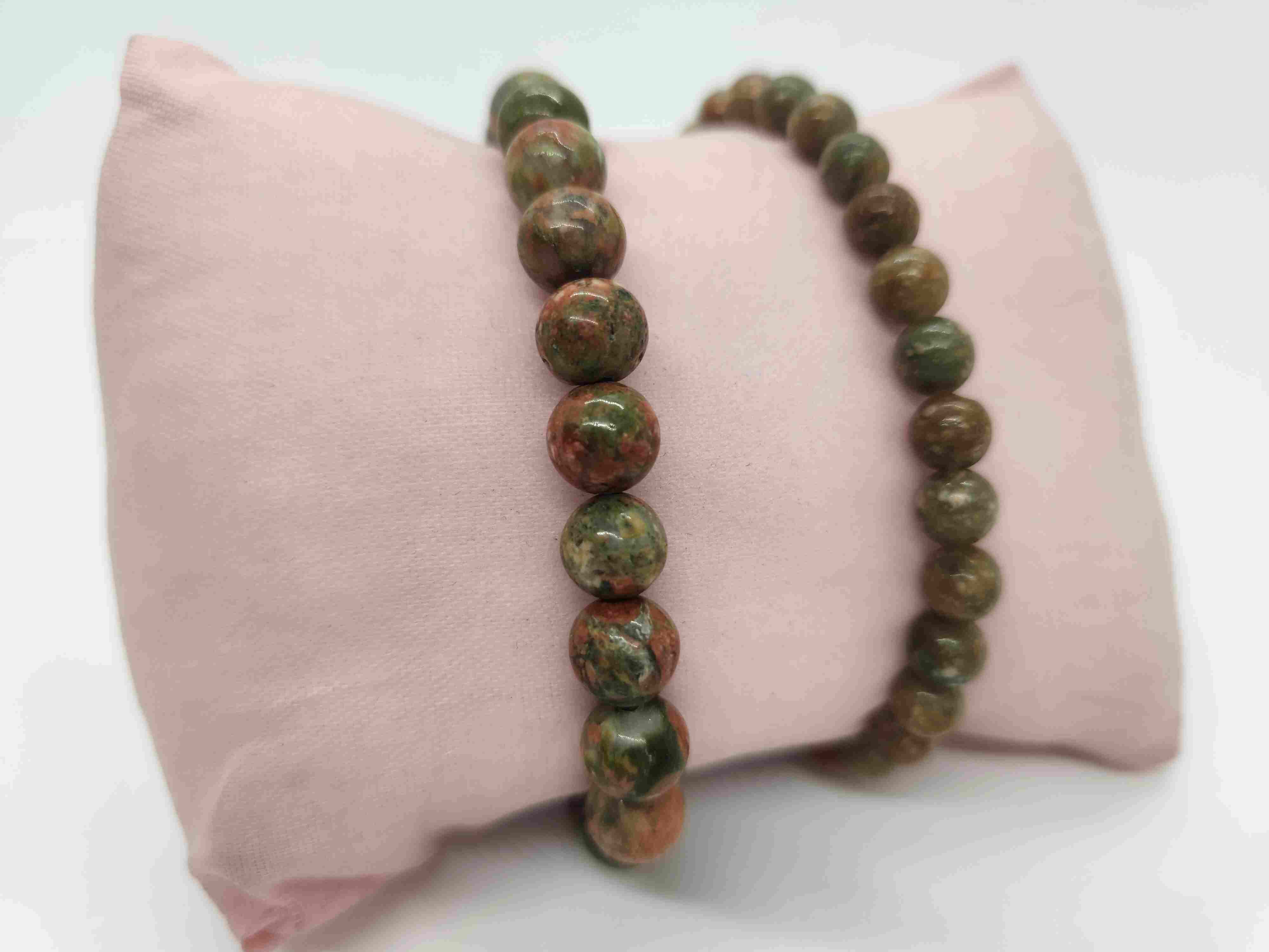 Unakite Stretchy Bracelet