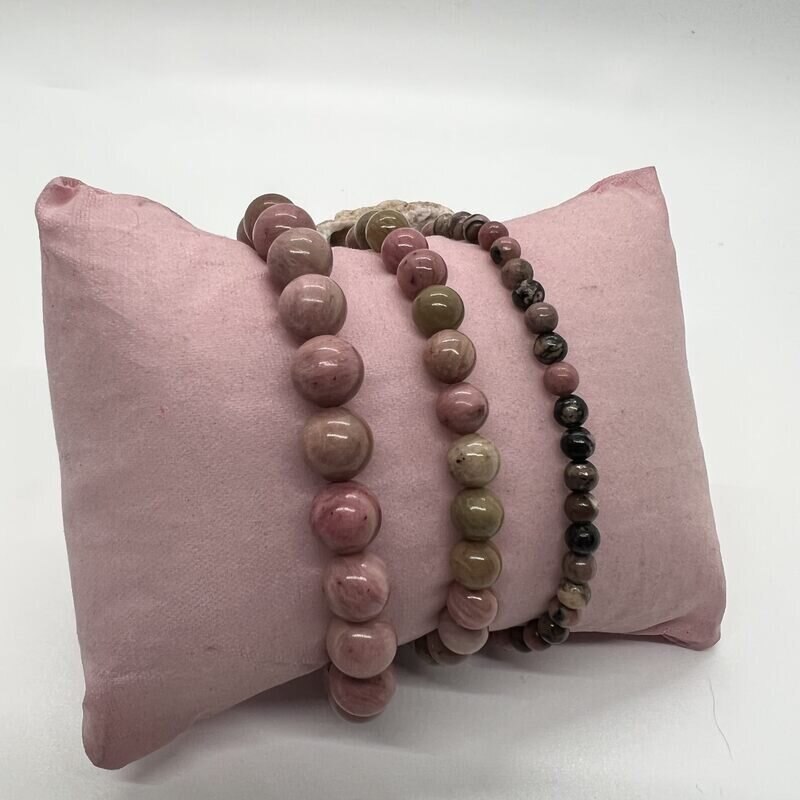 Rhodonite Stretchy Bracelet